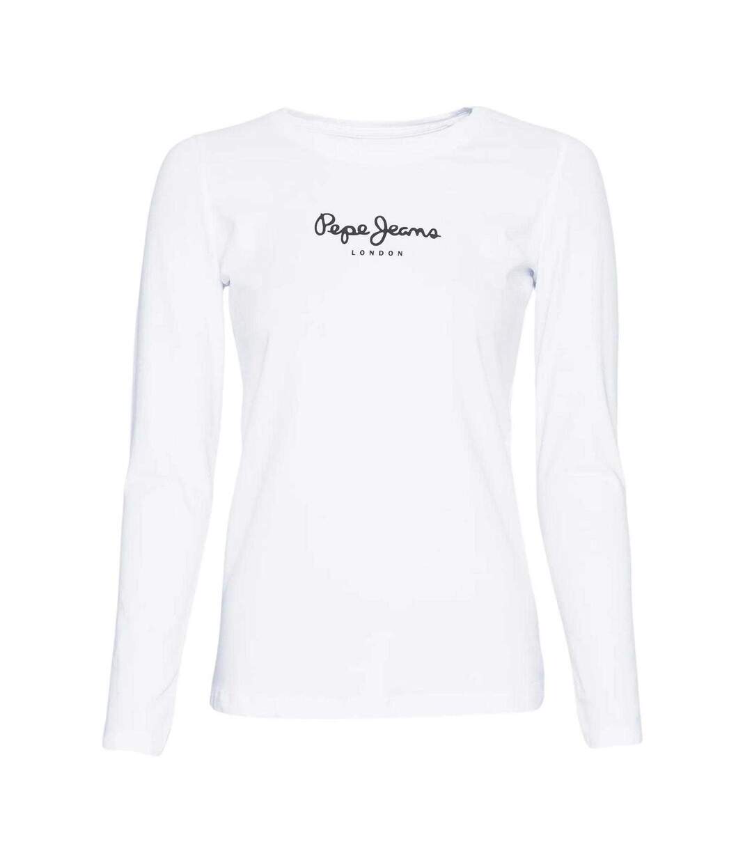 T-shirt New Virginia Femme Blanc Pepe Jeans-2