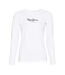 T-shirt New Virginia Femme Blanc Pepe Jeans-2
