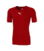 Haut Thermique Manches Courtes Liga Homme Rouge Puma-1