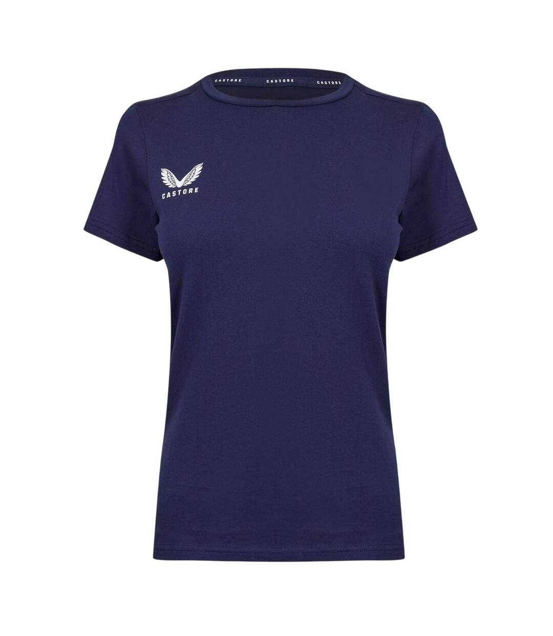 T-shirt Motif/style Logo Femme Bleu Violacé Castore-1