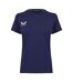 T-shirt Motif/style Logo Femme Bleu Violacé Castore-1