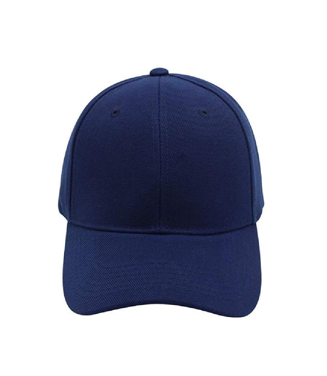 Casquette Baseball Adulte Unisexe Bleu Marine Beechfield-3