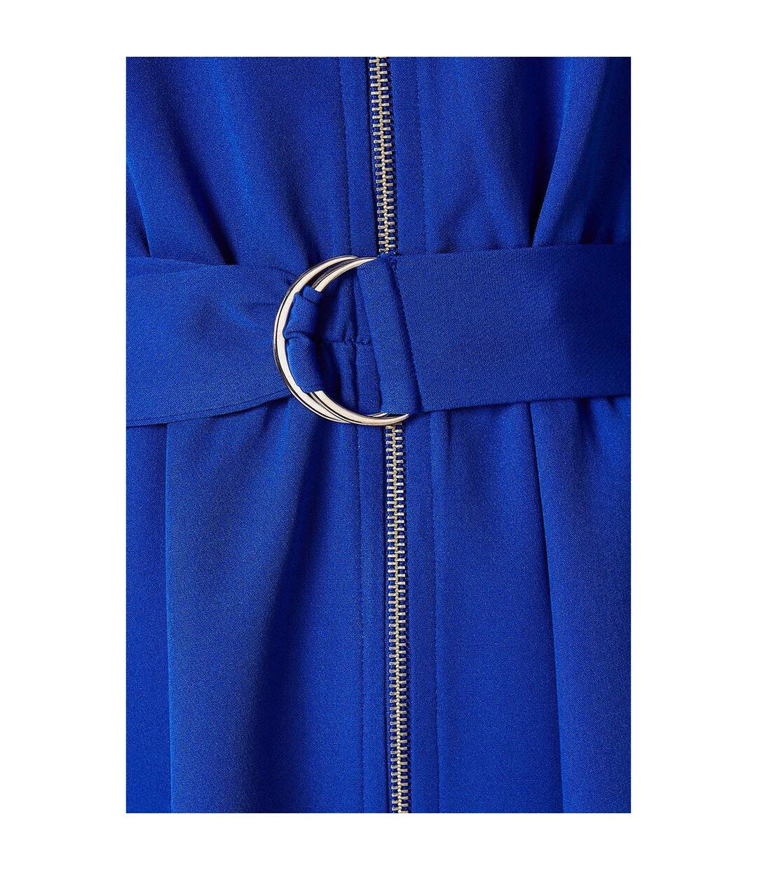 Robe mi-longue femme cobalt Principles-4