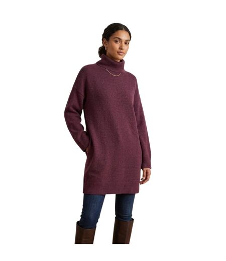 Robe-pull Femme Bordeaux Vero Moda