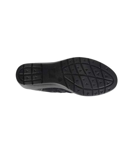 Womens/ladies Casual Shoes Black Boulevard