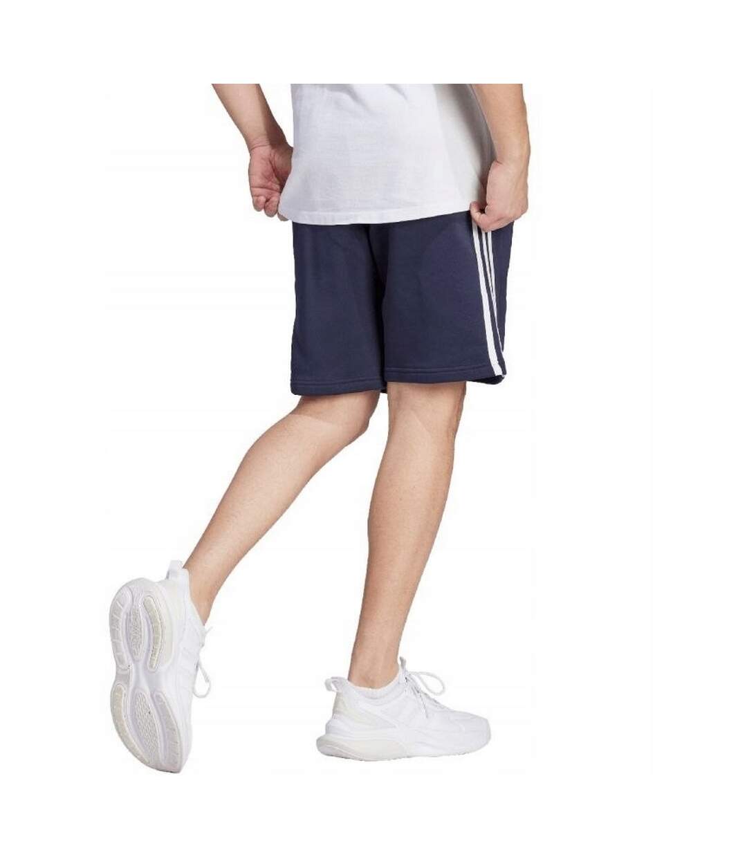 Short Style 3 Rayures Essentials Homme Bleu Marine Adidas-3
