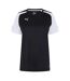 Womens/ladies Speed Short-sleeved T-shirt Black White Puma-1