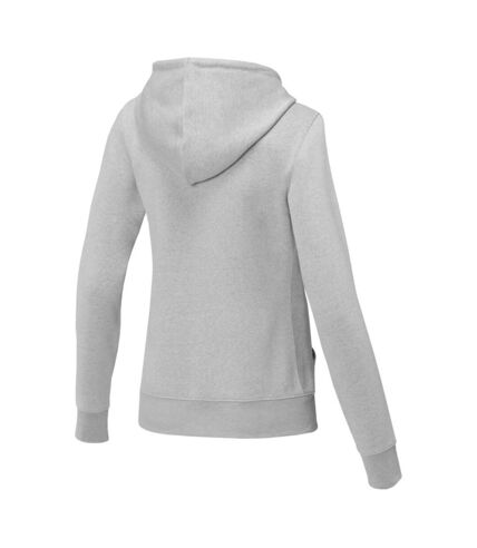 Womens/ladies theron hoodie heather grey Elevate