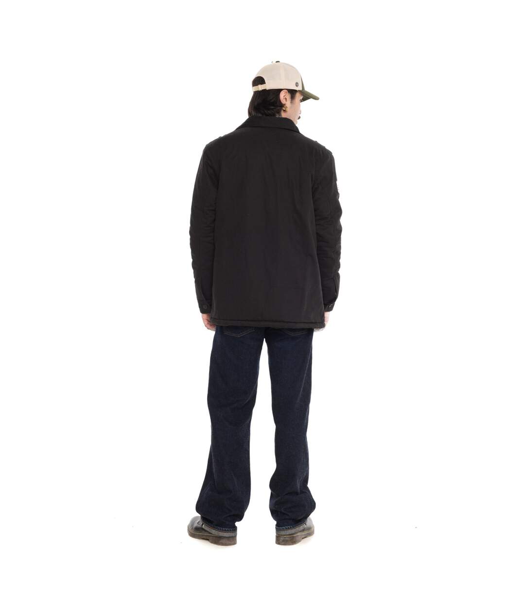 Veste militaire doublée homme avec écusson Aaron Vondutch-4