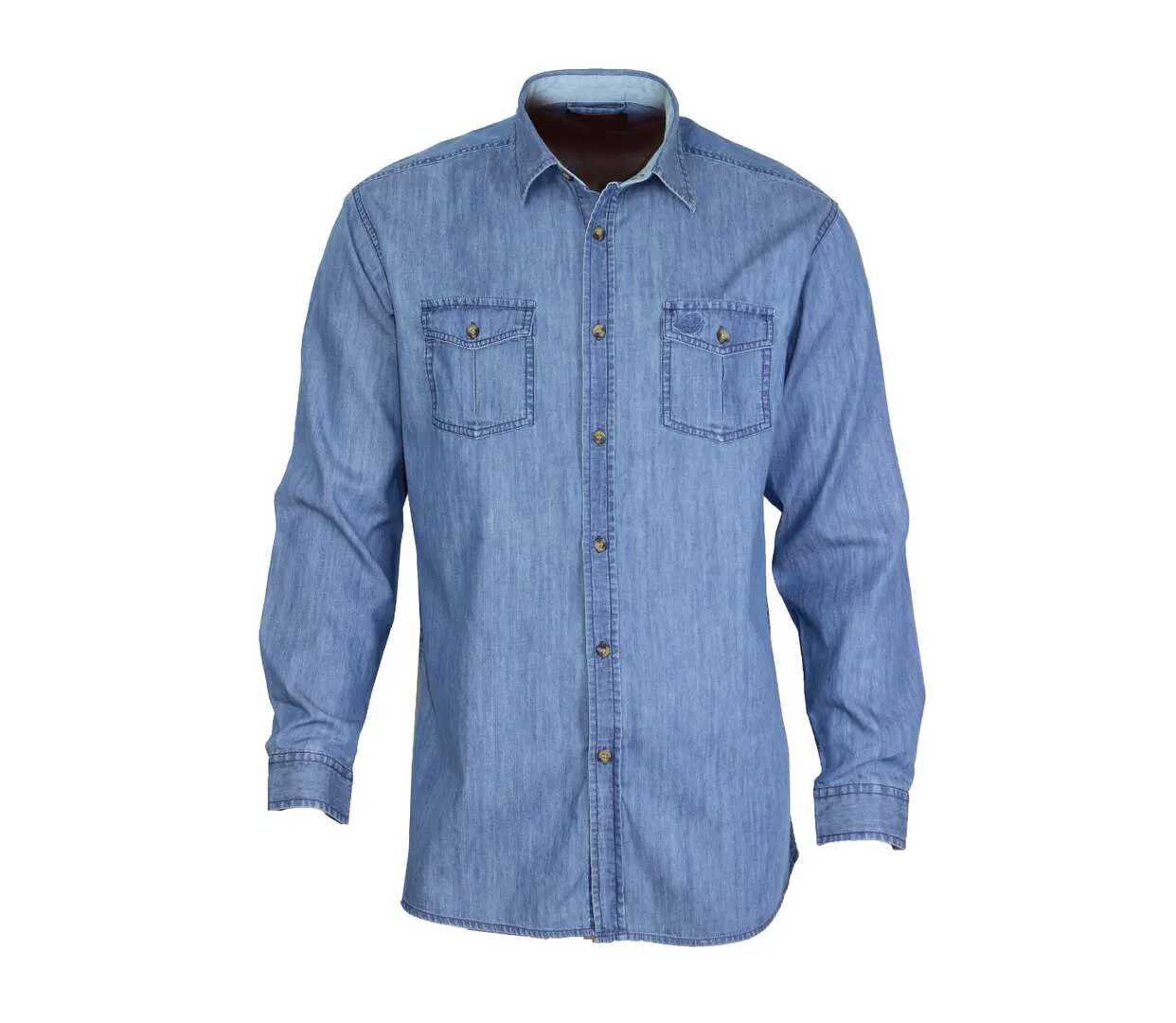 Chemise à carreaux manches longues TOD1-1