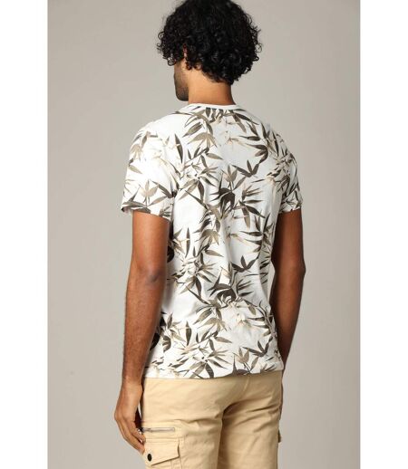 T-shirt tropical en jersey de coton à manches courtes TWILIGHT