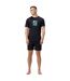 T-shirt Manches Courtes Homme Noir Speedo-1