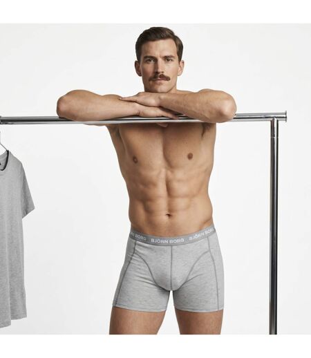 3 Pack Mens Cotton Stretch Boxers Soft Everyday Underwear Shorts