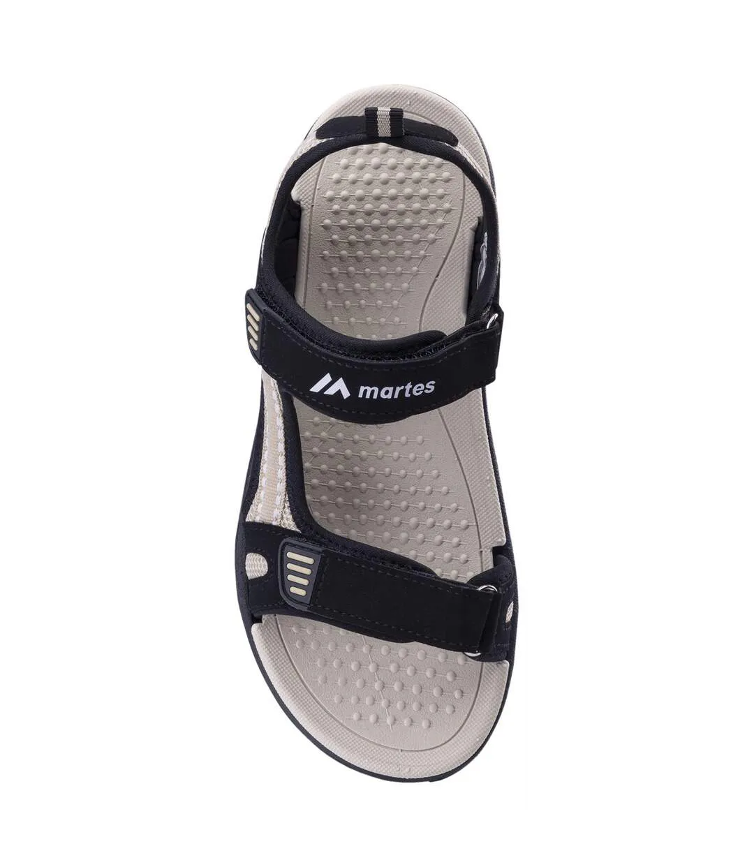 Sandales Martibo Femme Noir Crème Martes-4