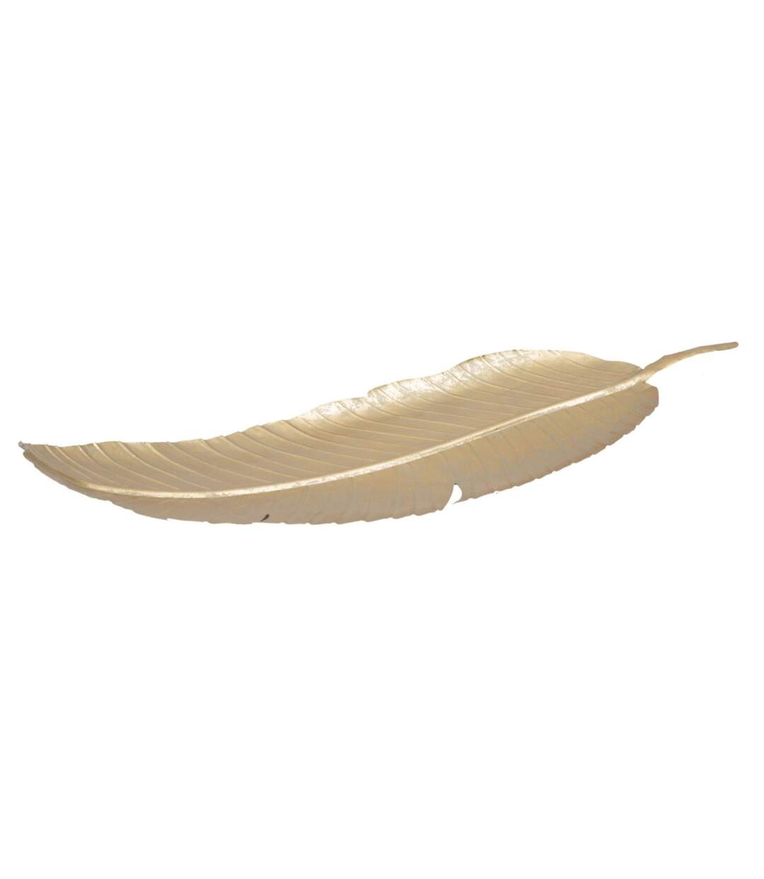 Vide-Poche en Métal Leaf 55cm Or-1