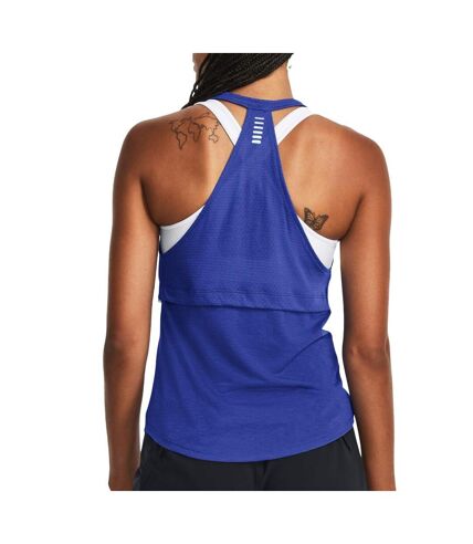 Débardeur Bleu Femme Under Armour Ua Streaker Run - L