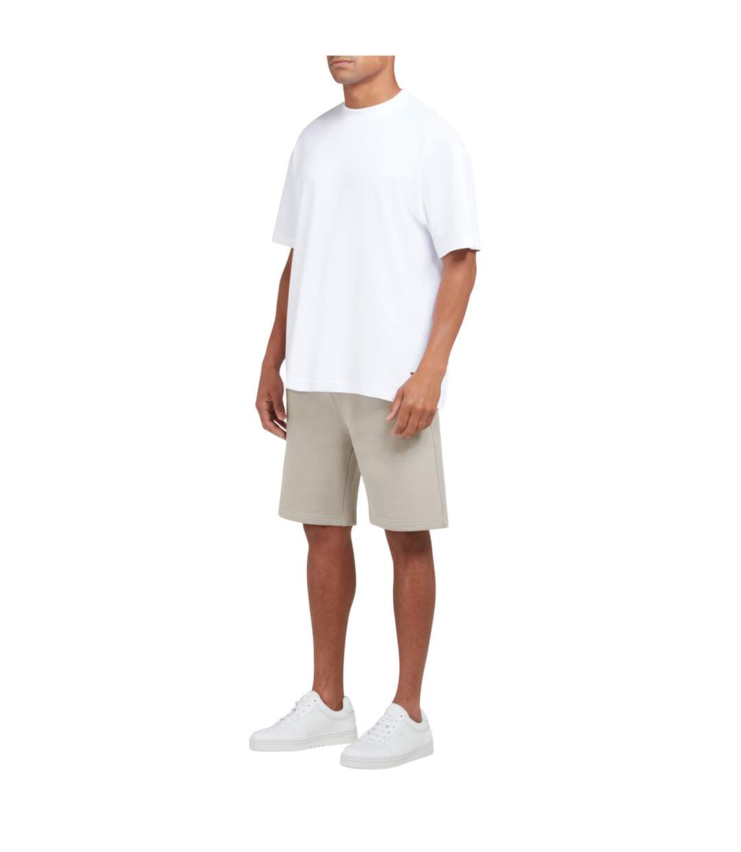 T-shirt Motif/style Coordonnées Homme Blanc Mallet-1