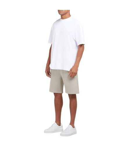 T-shirt Motif/style Coordonnées Homme Blanc Mallet