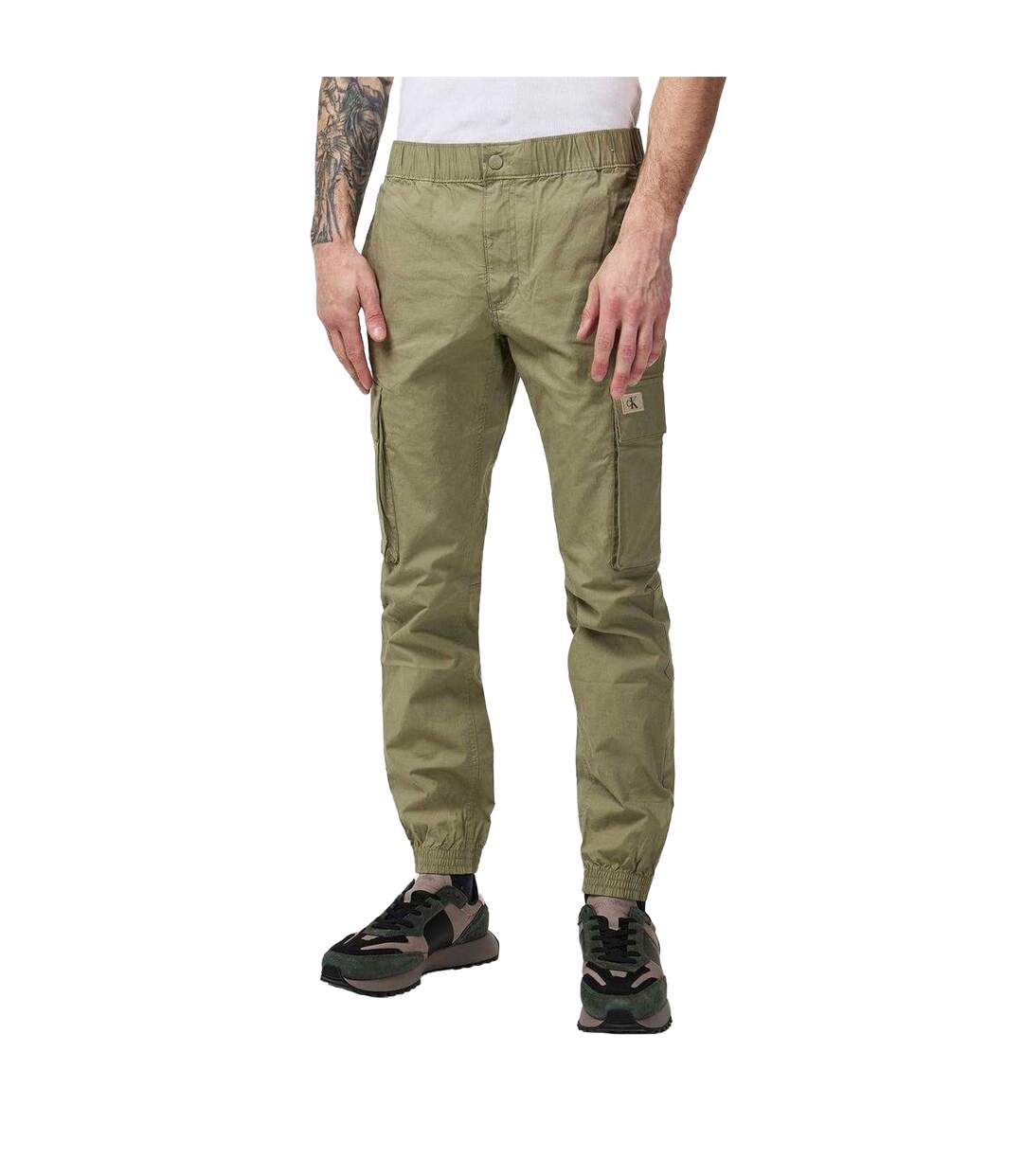 Pantalon À Poches Homme Gris Calvin Klein-4
