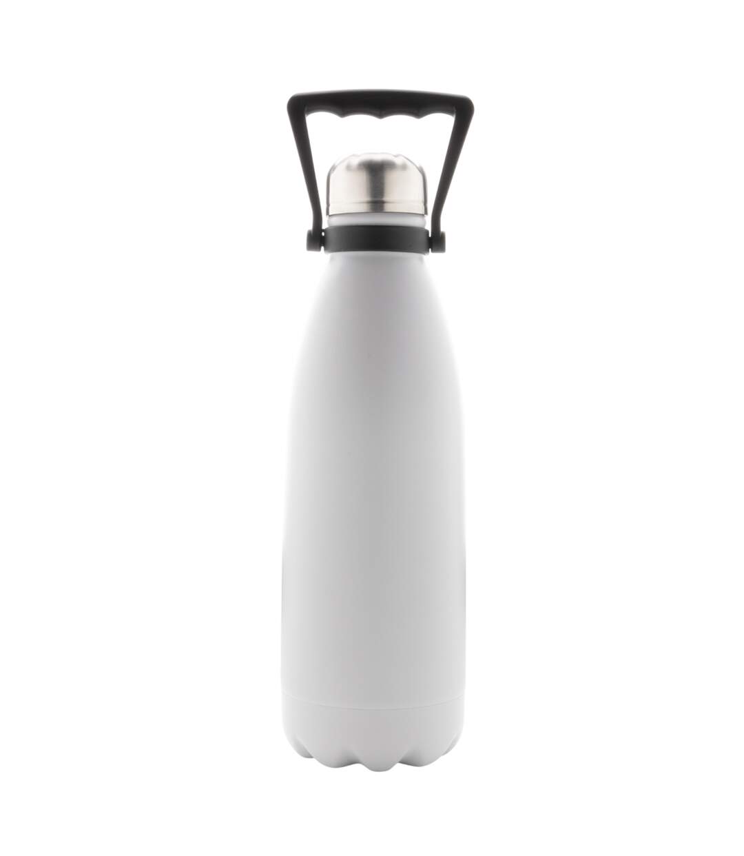 Recycled stainless steel 1.5l bottle one size white XD Collection-1