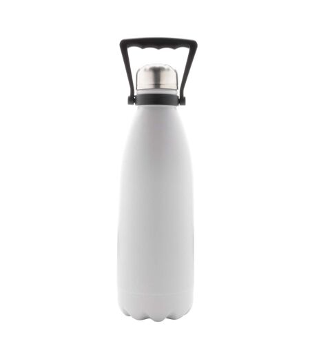 Recycled stainless steel 1.5l bottle one size white XD Collection