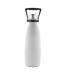 Recycled stainless steel 1.5l bottle one size white XD Collection-1