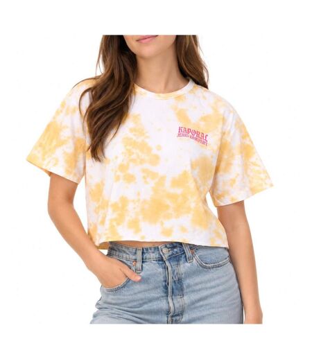 T-Shirt jaune femme kaporal vice