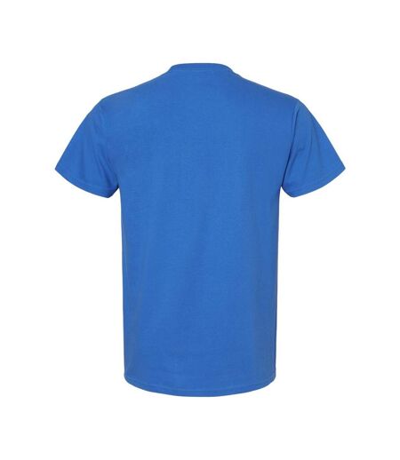 Unisex adult softstyle midweight t-shirt royal blue Gildan