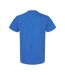 Unisex adult softstyle midweight t-shirt royal blue Gildan