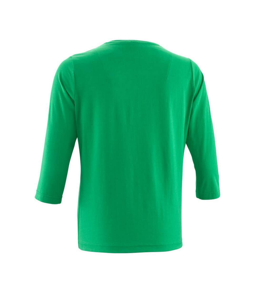 Womens/ladies Crossover 3/4 Sleeve T-shirt Grass Green Mascot-2