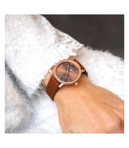 Montre pour Femme Marron M. JOHN