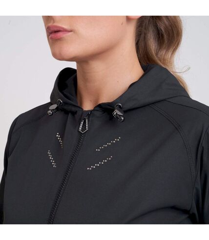Dare 2B Womens/Ladies Crystallize Waterproof Jacket (Black) - UTRG7588