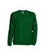 James and Nicholson Unisex Round Heavy Sweatshirt (Dark Green)