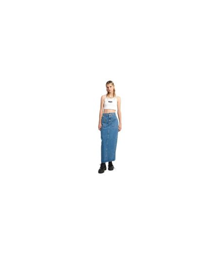 Jupe Longue Motif/style Charpentier Femme Bleu The Ragged Priest