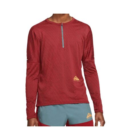 T-Shirt Rouge Homme Nike Element Trail