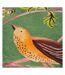 Wylder Holland Park Throw Pillow Cover (Moss Green/Cherry Pink) (43cm x 43cm) - UTRV3250