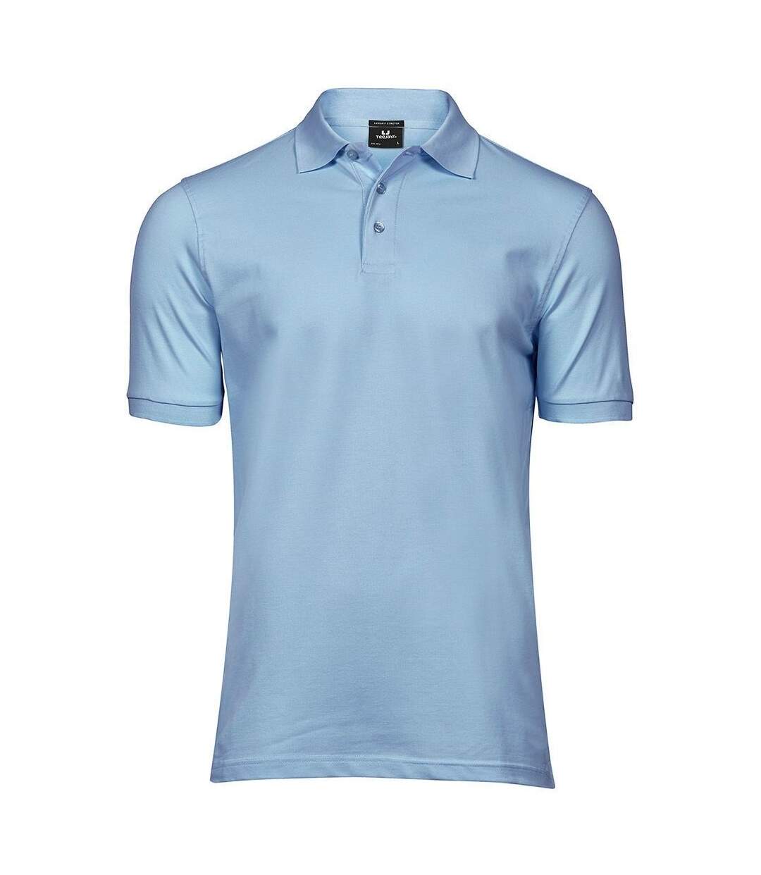 Polo manches courtes - Homme - 1405 - bleu clair-1