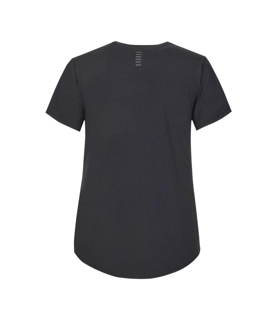 Womens/ladies Lasered Iso-chill T-shirt Black Under Armour-2