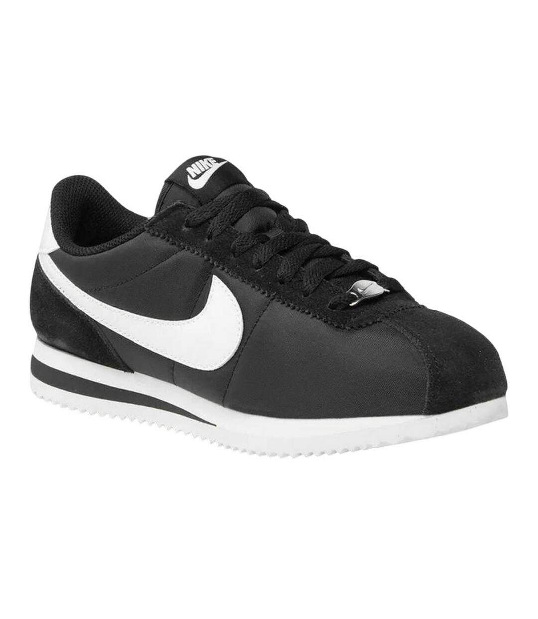 Baskets Cortez Femme Blanc Noir Nike-1