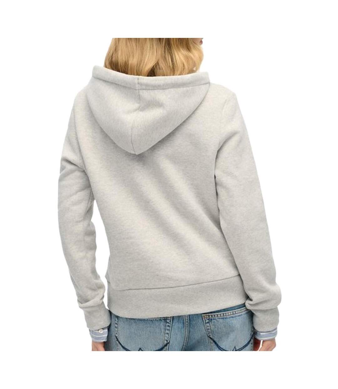 Sweat gris femme superdry super athletics - l-2