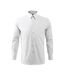 Chemise Manches Longues Motif/style Uni Homme Blanc Malfini-1