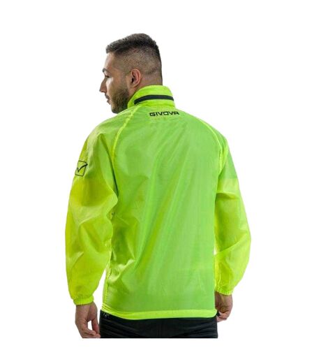Doudoune Matelassée Rain Basico Homme Vert Jaune Givova