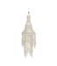 Suspension Déco Château Coquillage 70cm Blanc-1