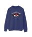 Disney Femmes/Les femmes Minnie Mouse Christmas Holly Sweatshirt (Bleu marine) - UTBI29341-1