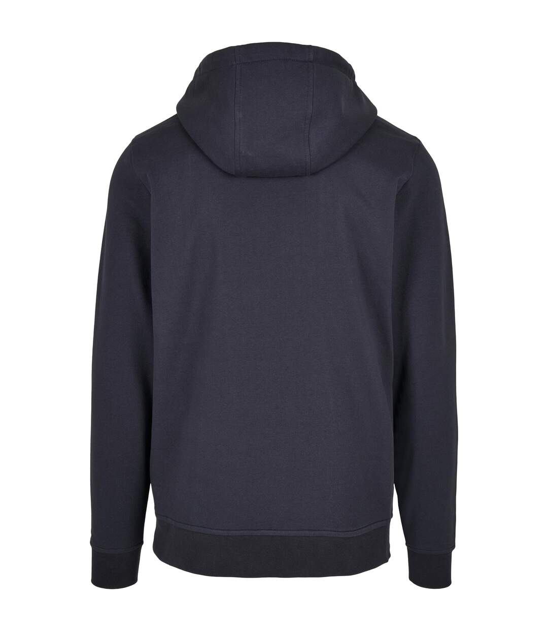 Sweat À Capuche Basic Adulte Bleu Marine Build Your Brand-2