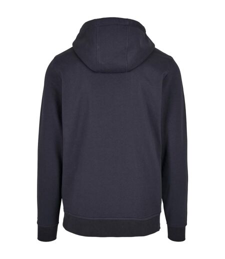 Sweat À Capuche Basic Adulte Bleu Marine Build Your Brand