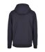 Sweat À Capuche Basic Adulte Bleu Marine Build Your Brand-2