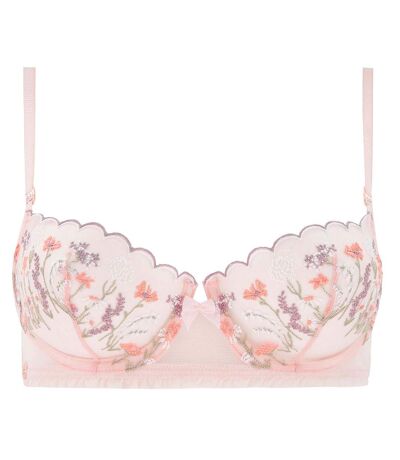 Soutien-gorge coques armatures poudre Floraison