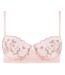 Soutien-gorge coques armatures poudre Floraison-1