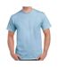 T-shirt manches courtes homme bleu clair Gildan Gildan